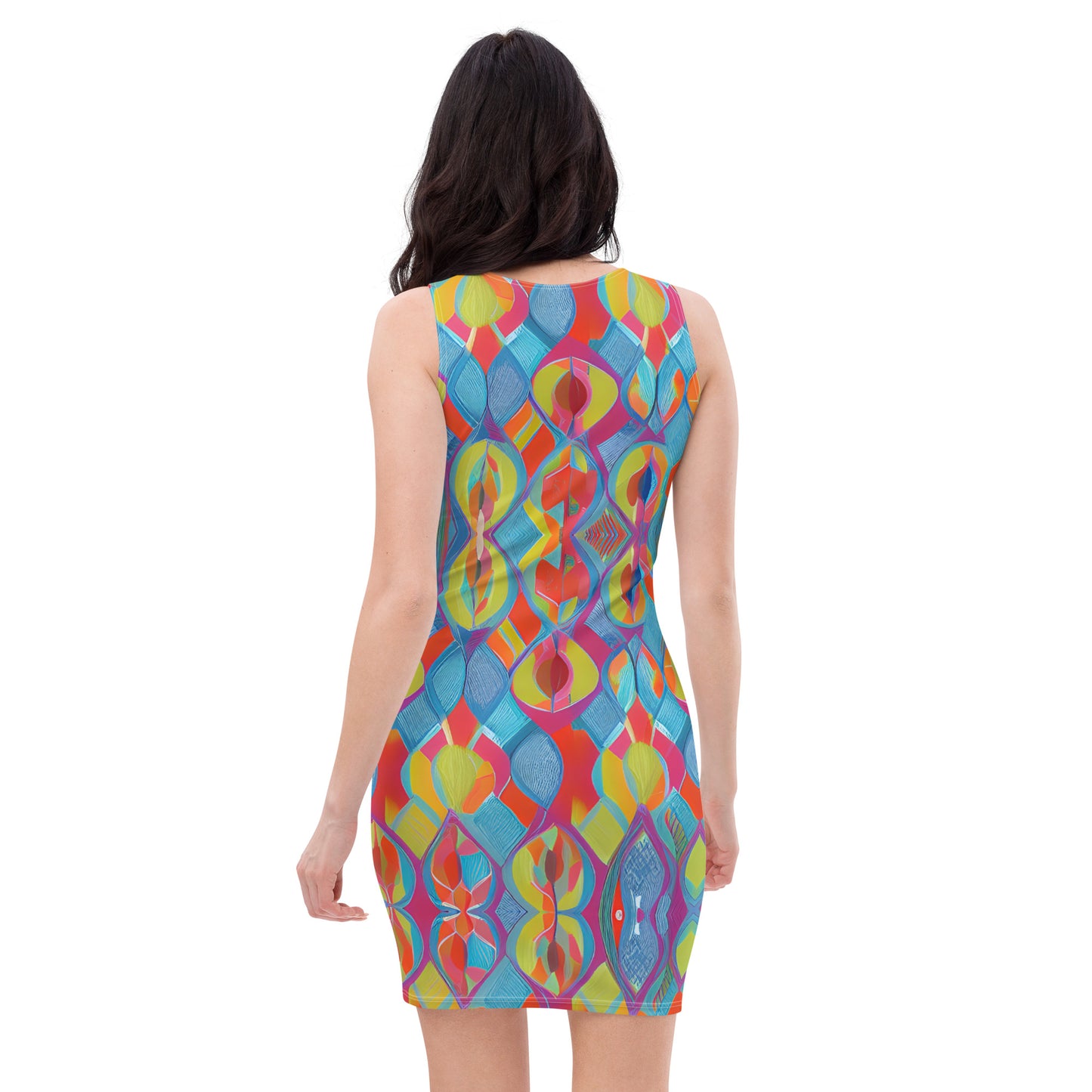 AI Fusion Flex Retro Bright Dress