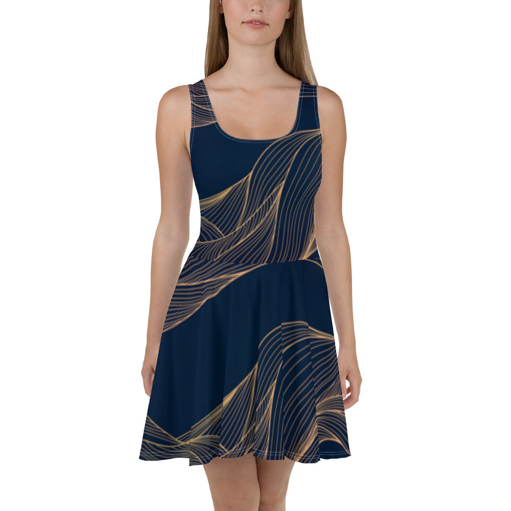 Elegant Professional Skater Dress Planet Bandit Elegant Professional Skater Dress Planet Bandit
