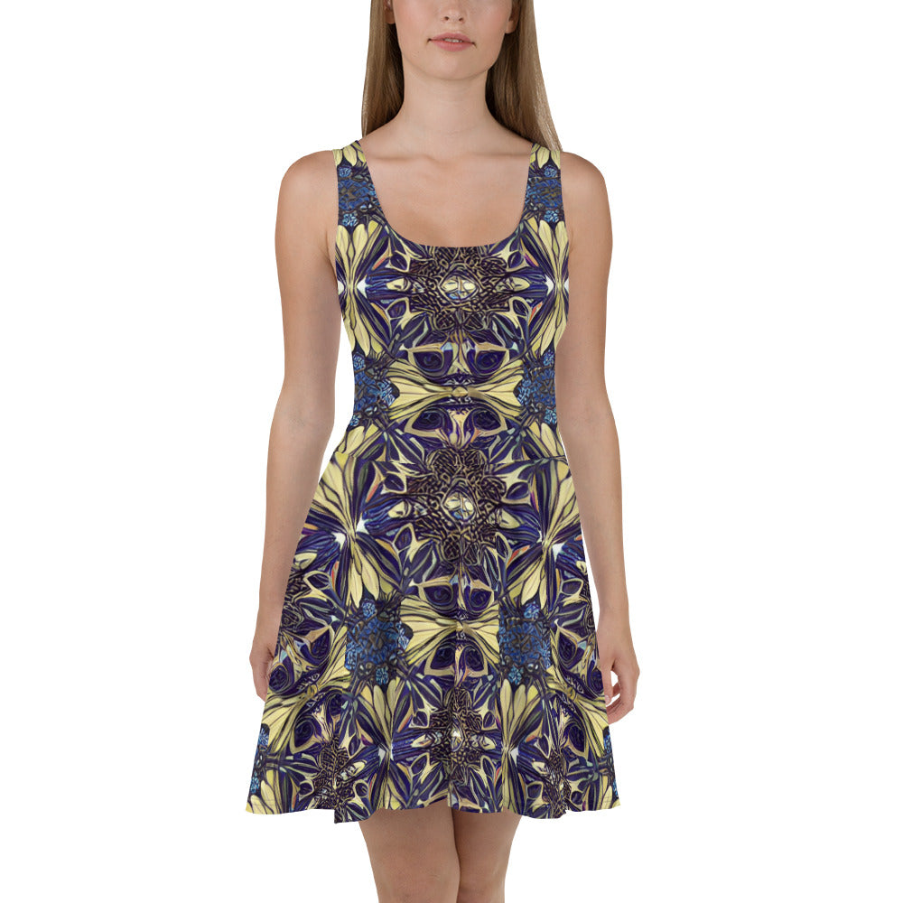 Royal Print Dress