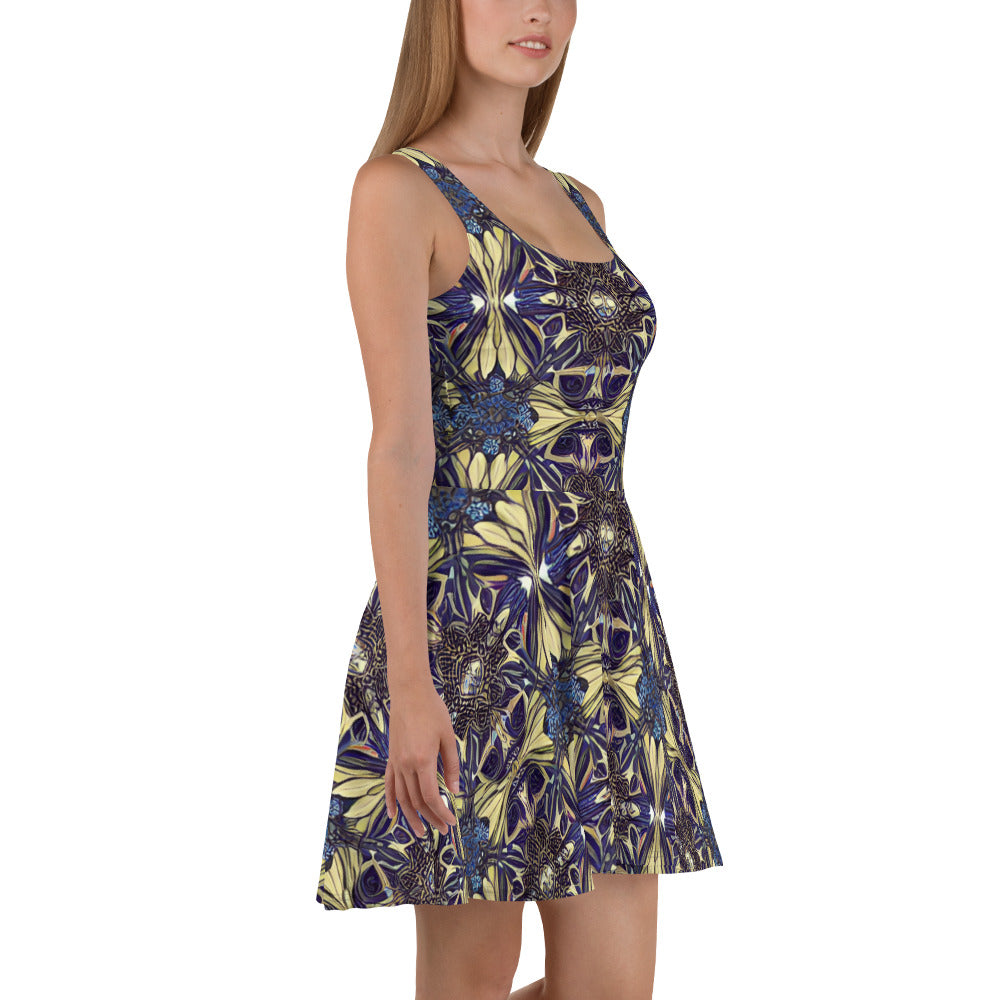 Royal Print Dress